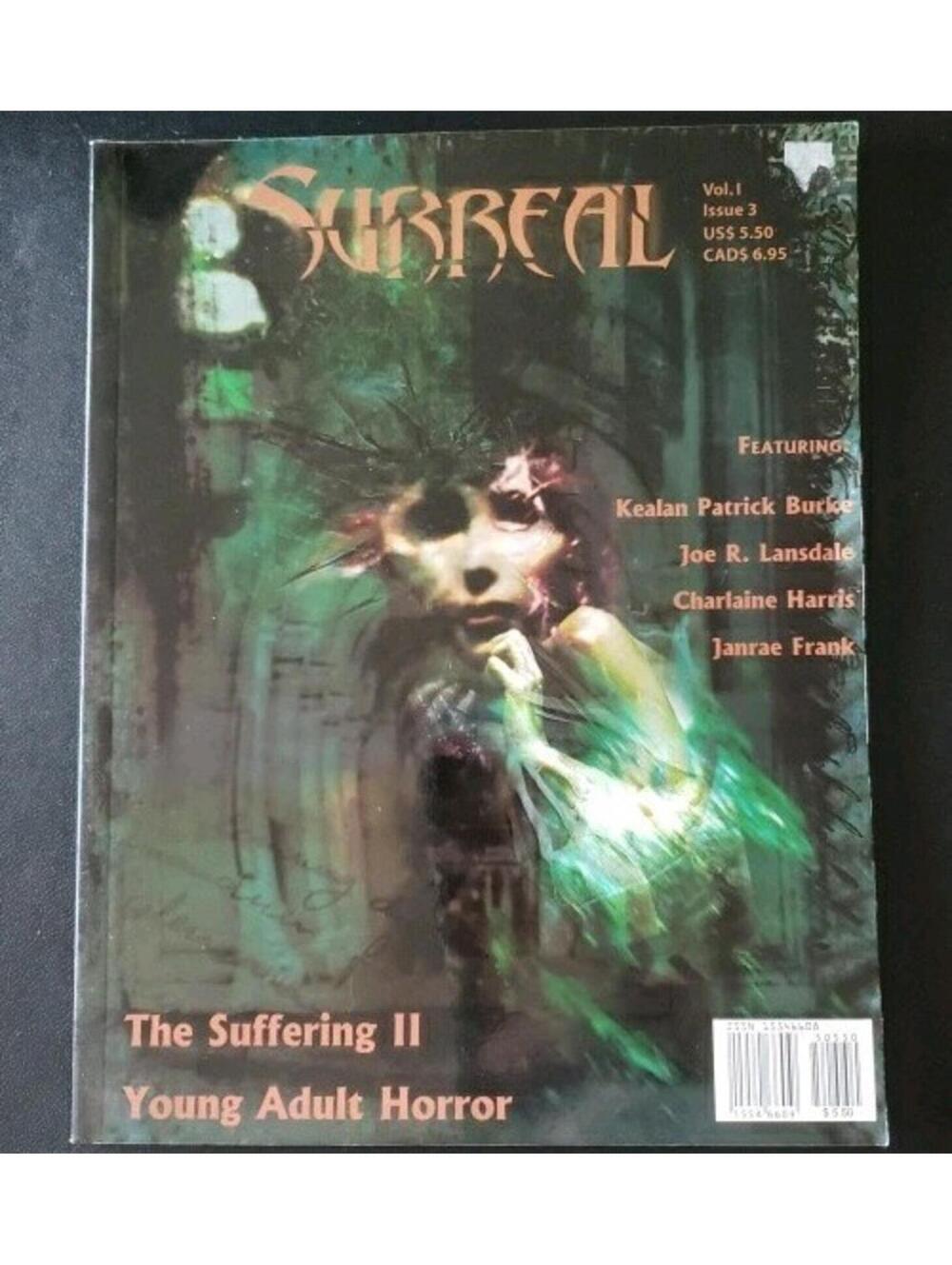 Surreal Magazine Vol 1 Issue 3 Joe Lansdale Charlaine Harris